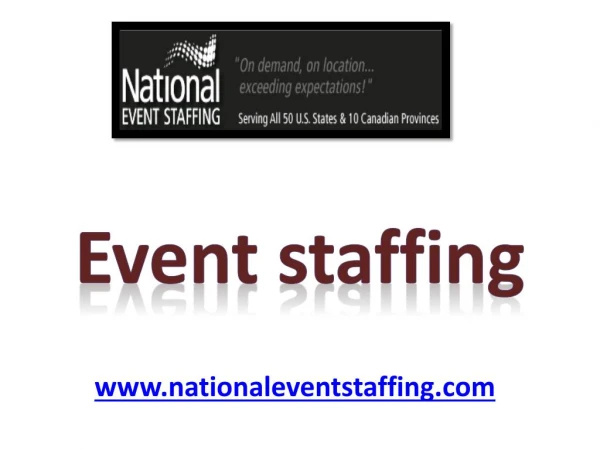 Event staffing – here’s how you need to go about it!