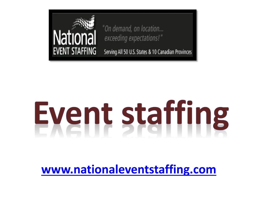 event staffing
