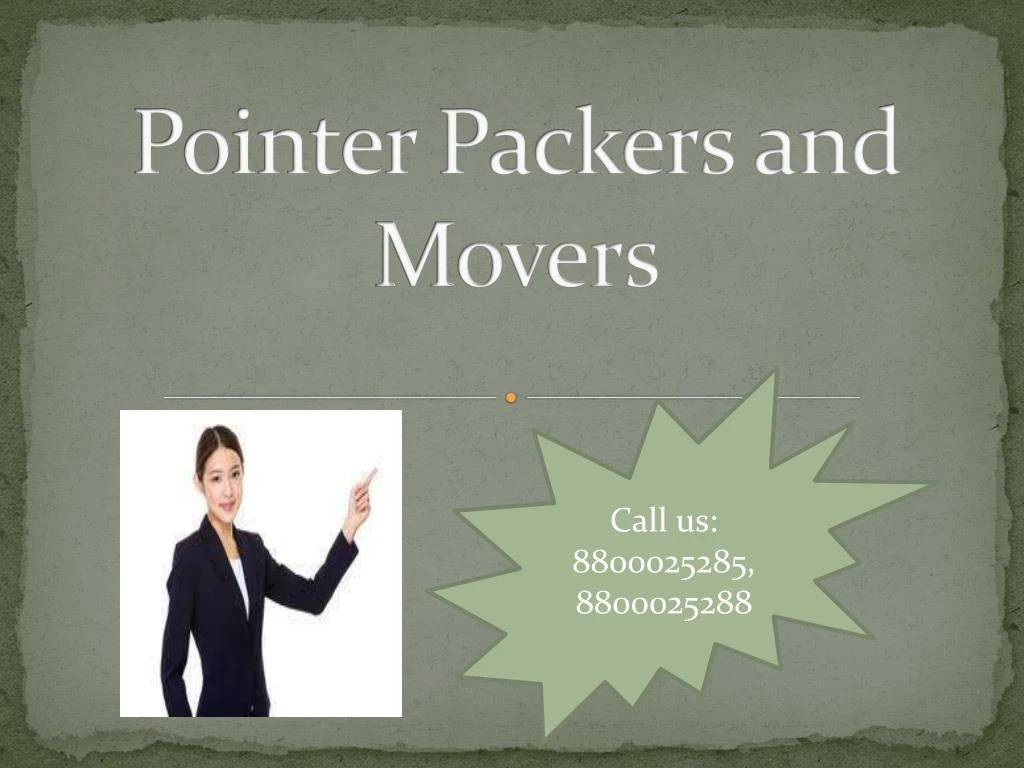 pointer packers and movers