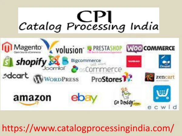 Shopping Cart Product Data Entry Services with all Types of Sources