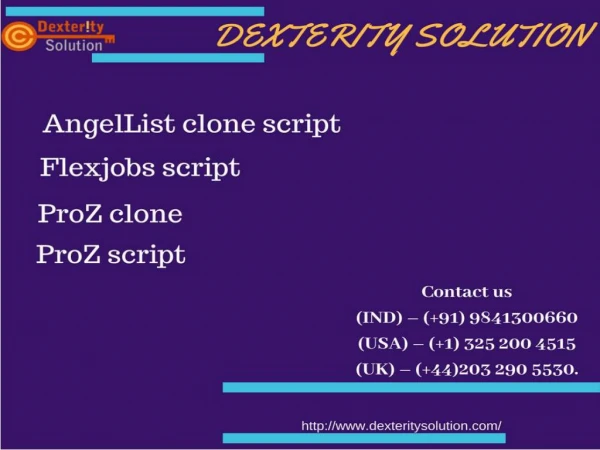 AngelList clone script - Flexjobs script