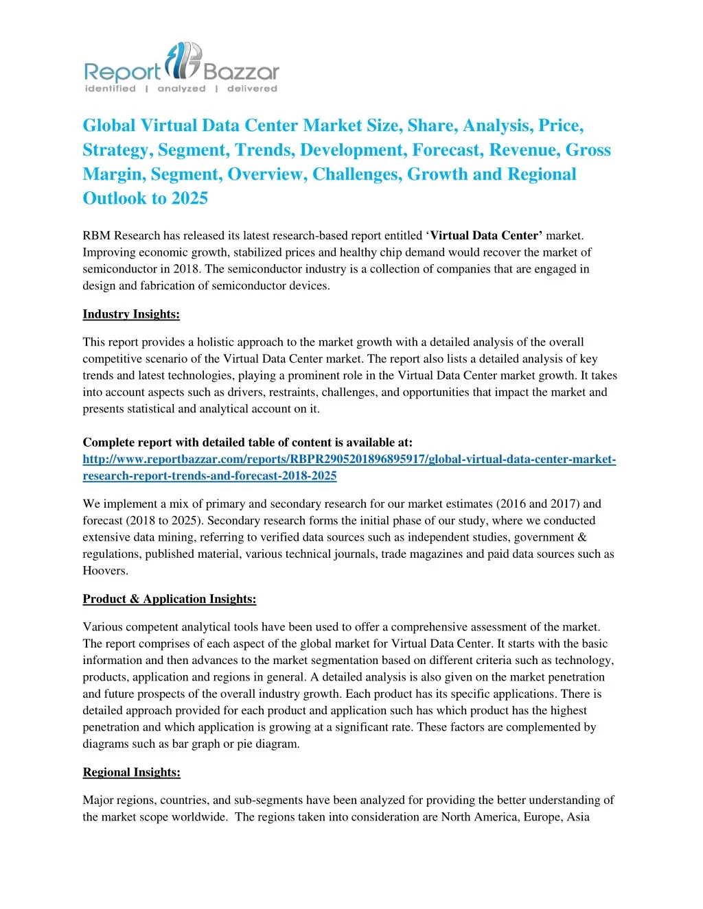 global virtual data center market size share