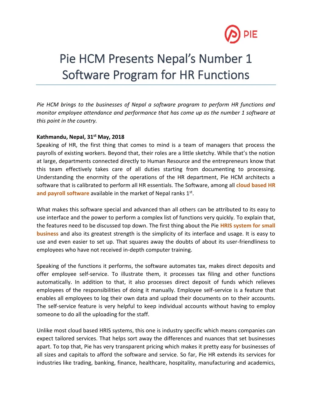 pie hcm presents nepal s number