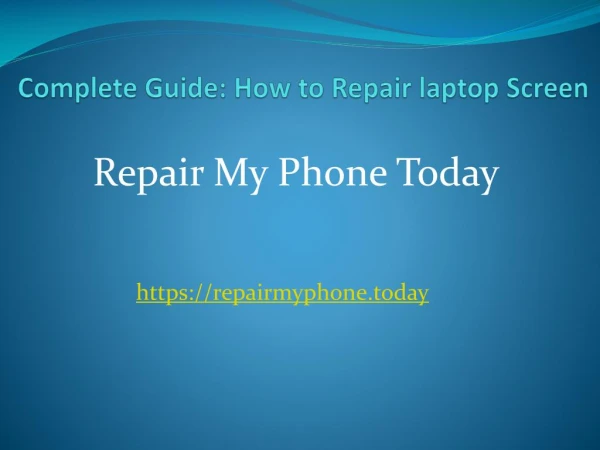 laptop repair oxford