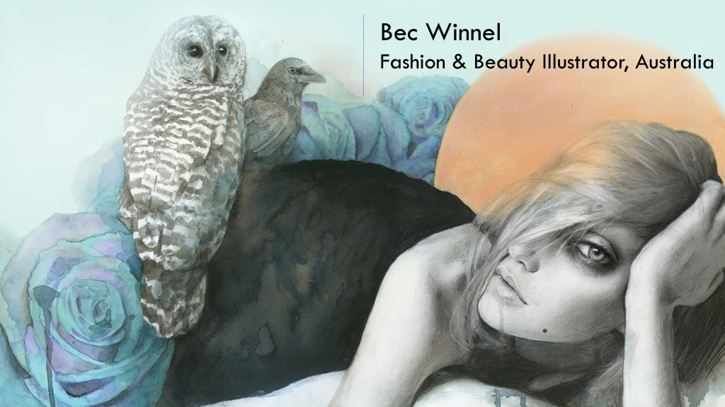 bec winnel fashion beauty illustrator australia