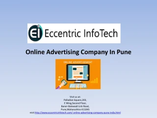Online Advertising Agency in India- Eccentric Infotech