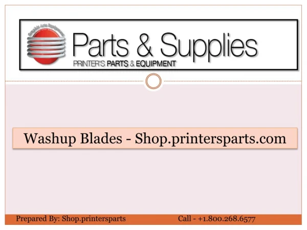 Buy Washup Blades at-Shop.PrintersParts