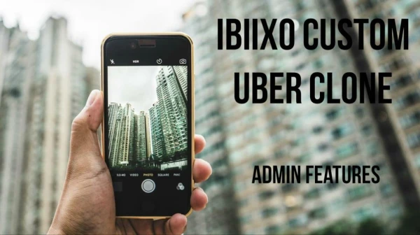 You cant miss these admin features in uber clone