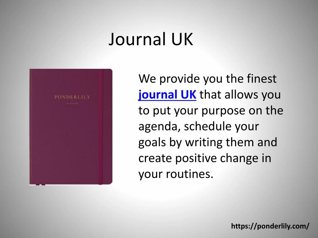 journal uk