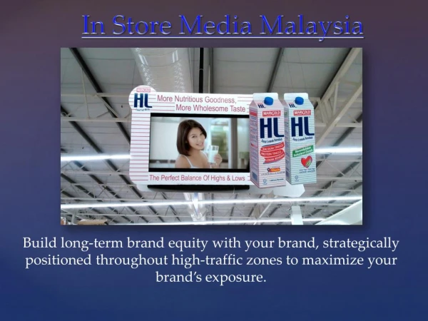 In Store Media Malaysia