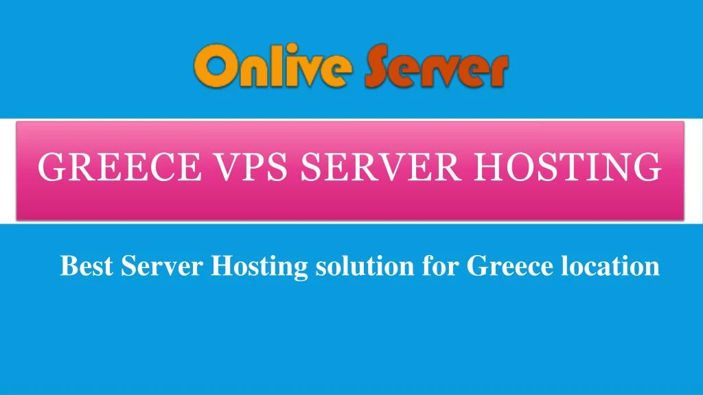 greece vps server hosting