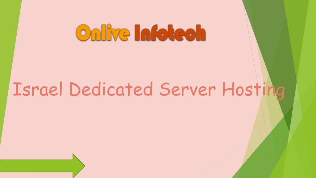 israel dedicated server hosting