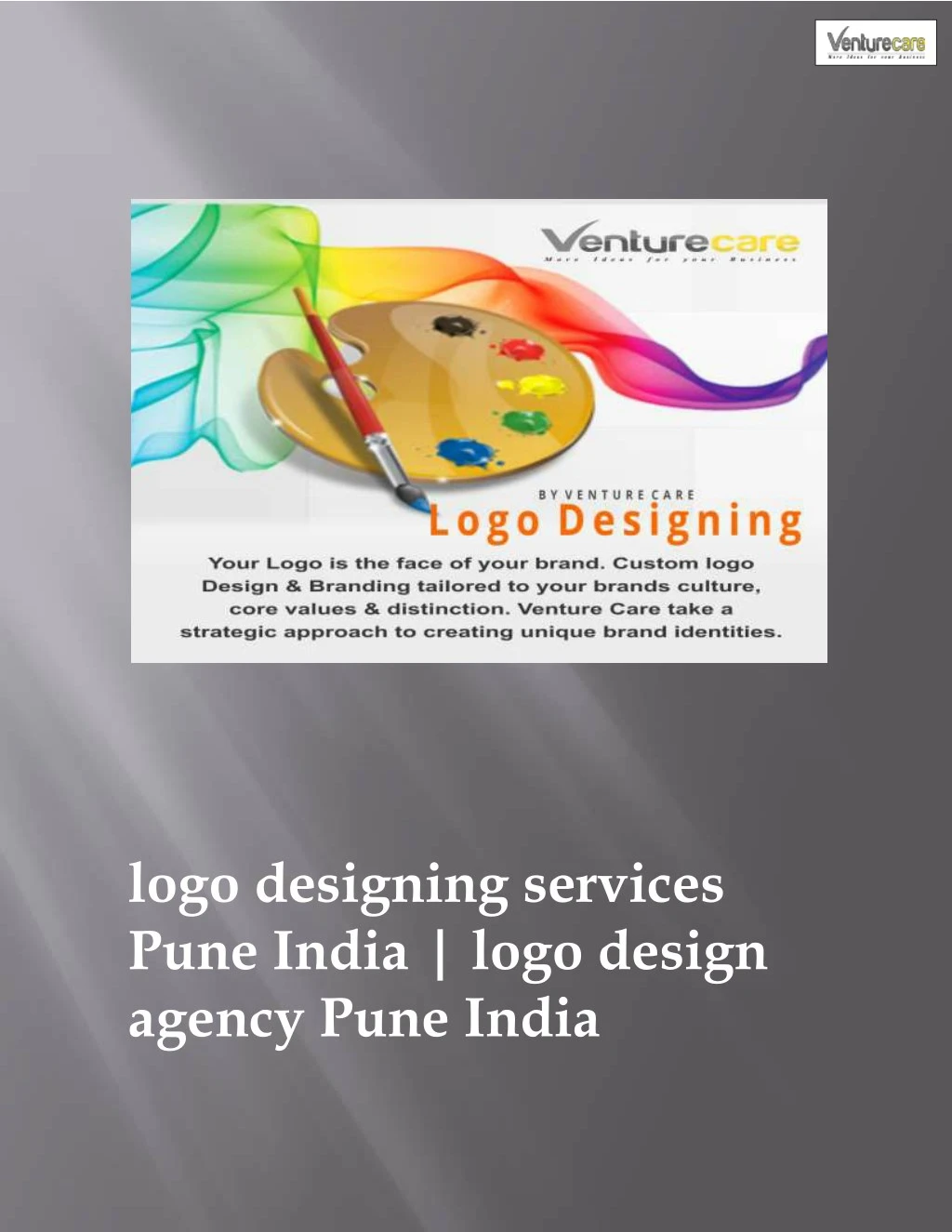 logo designing services pune india logo design