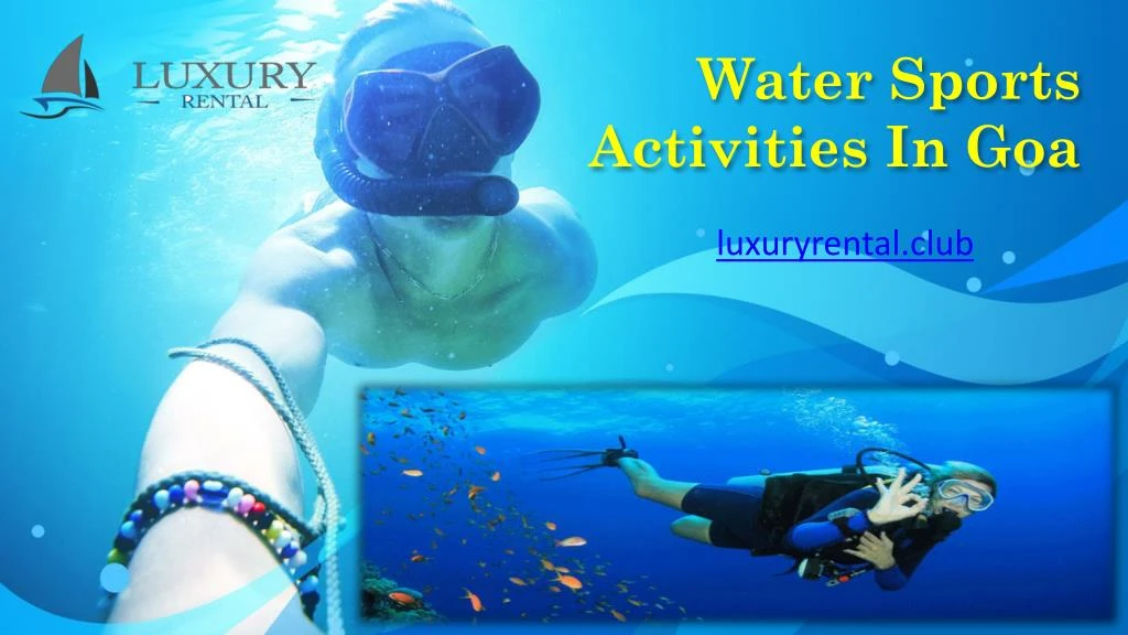 water sports activities in goa