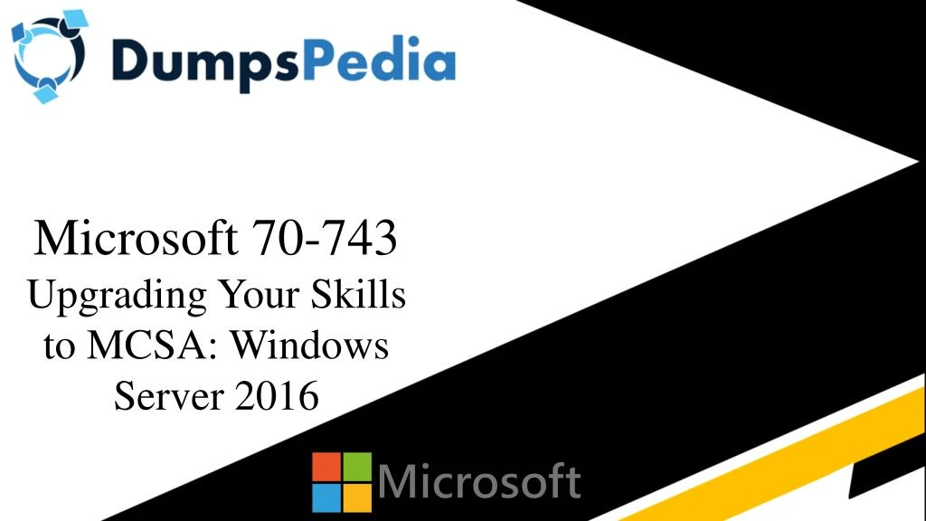 microsoft 70 743 upgrading your skills to mcsa