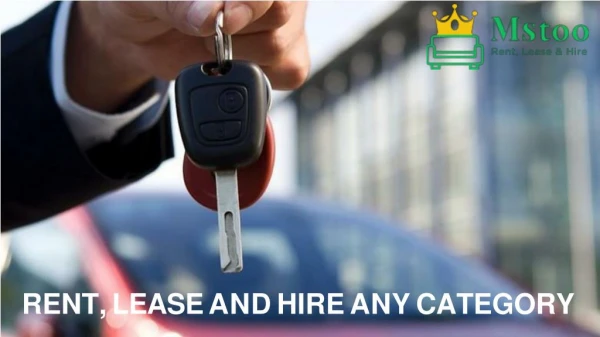 Contract Hire and Leasing with Mstoo
