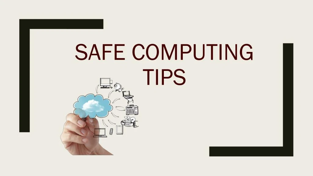 safe computing tips