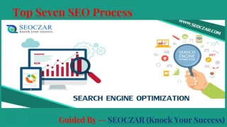 Top Seven SEO (Search Engine Optimization) Process - slide 1