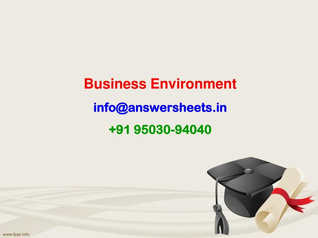 business environment info@answersheets in 91 95030 94040