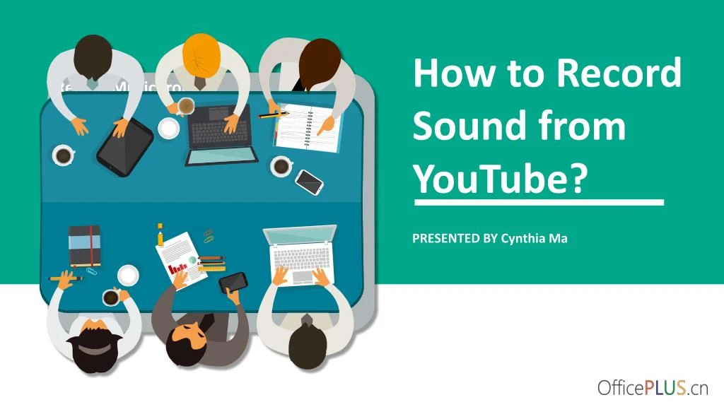 how to record sound from youtube