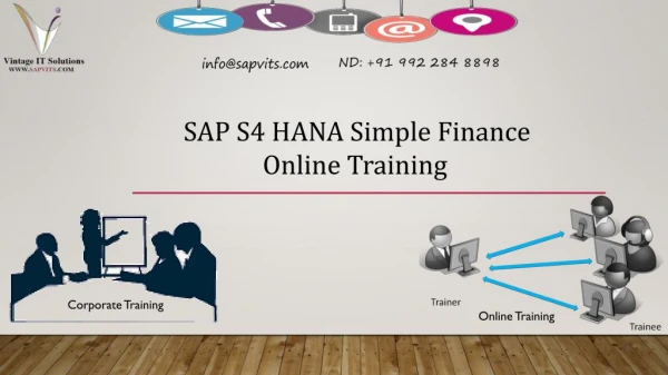 SAP Simple Finance Tutorial PPT