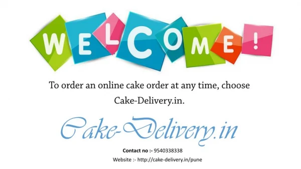 Who chooses to order any flavored cake on your birthday in Pune?