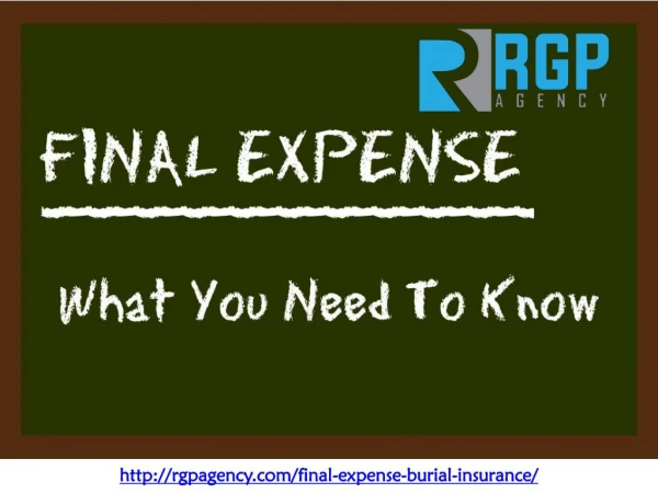 Final Expense Insurance Company - RGP Agency
