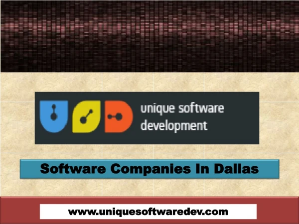 Software Companies In Dallas