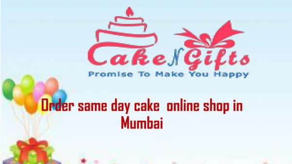 Order online birthday cake shop in Thane Mumbai