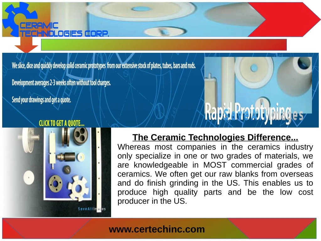 the ceramic technologies difference whereas most