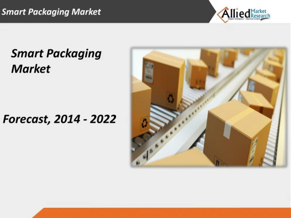 Smart Packaging Market by Type (Active Packaging, Intelligent Packaging and Modified Atmosphere Packaging) and End User