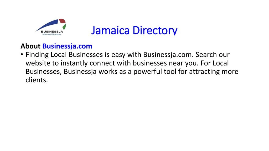 jamaica directory