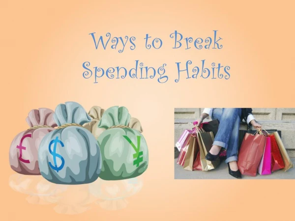 Ways to Break Spending Habits