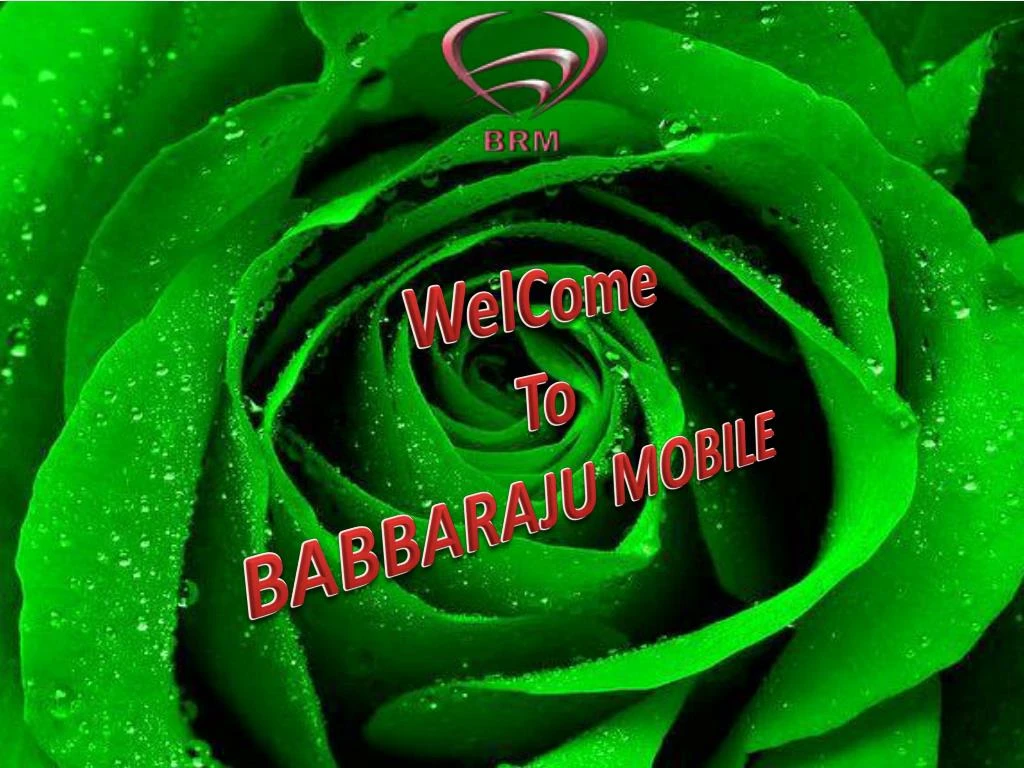 welcome to babbaraju mobile
