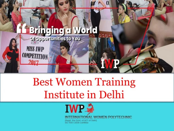 Best Women Training Institute In Delhi