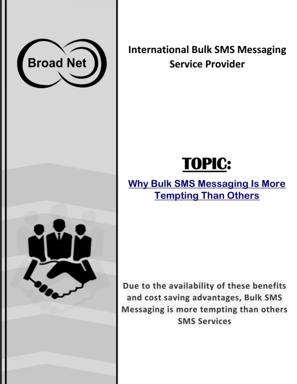 Why Bulk SMS Messaging Is More Tempting Than Others