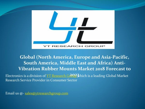 Global (North America, Europe and Asia-Pacific, South America, Middle East and Africa) Anti-Vibration Rubber Mounts Mark