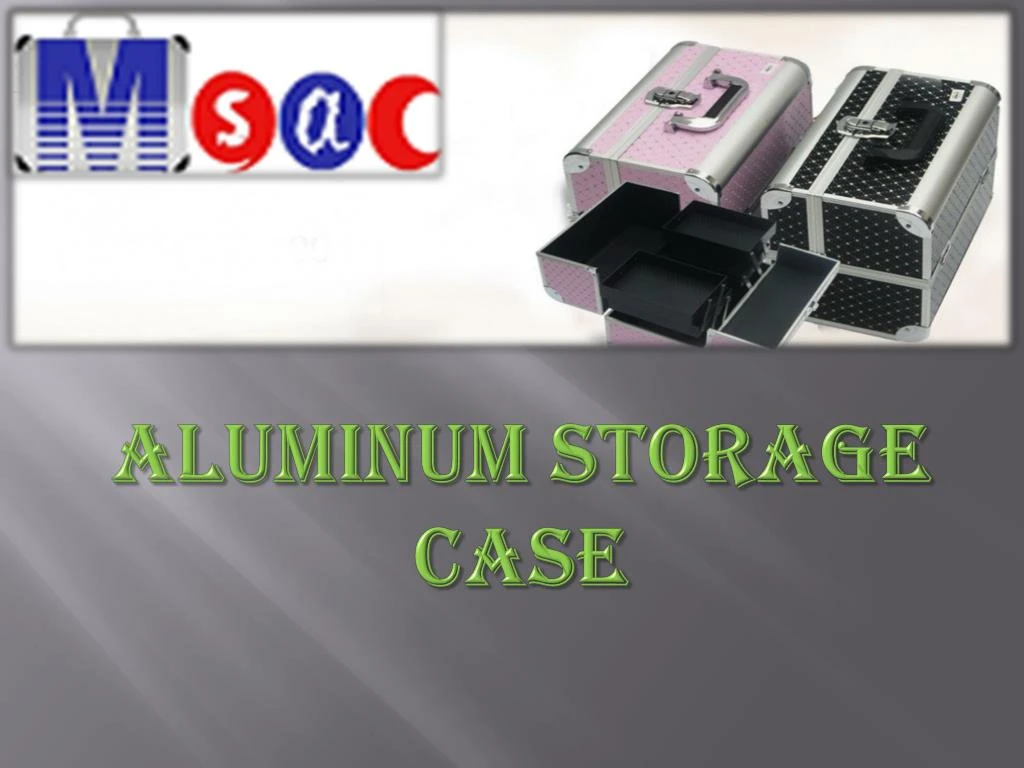 aluminum storage case