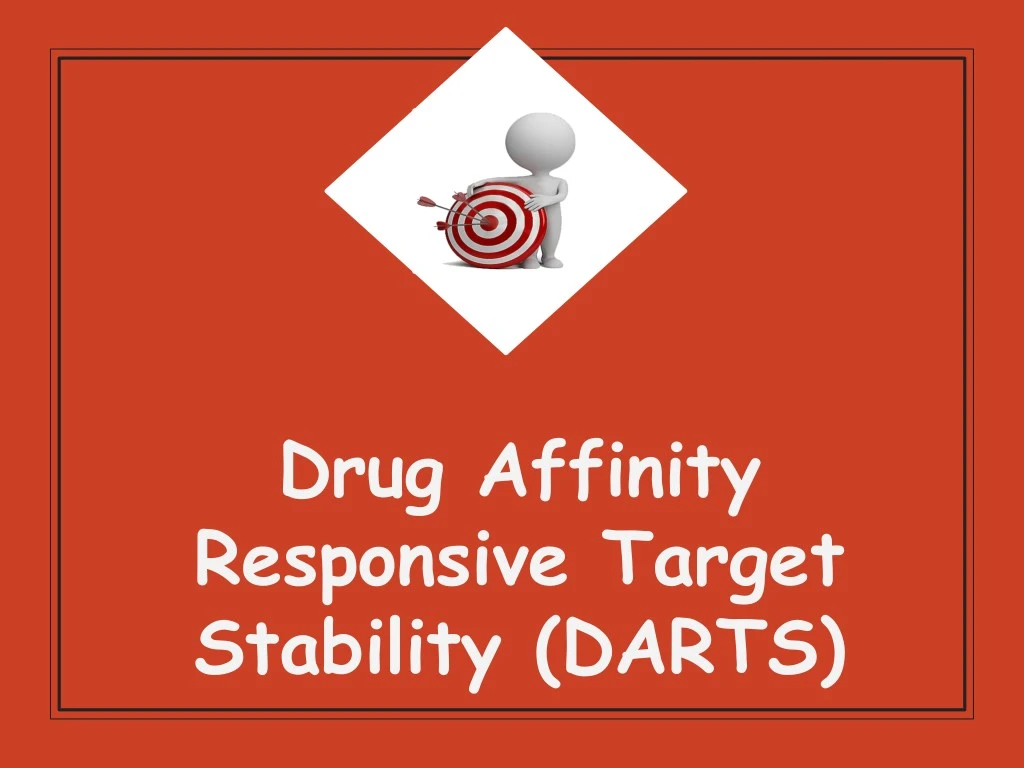 drug affinity responsive target stability darts