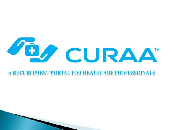 Curaa- Doctor Recruitment Agencies