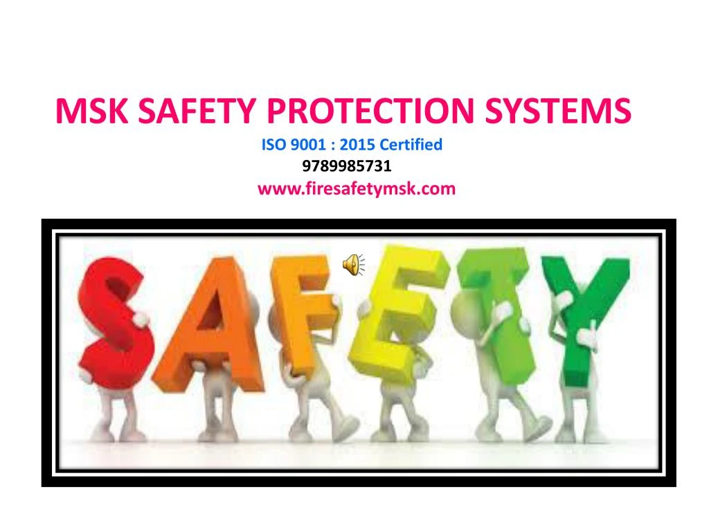 msk safety protection systems iso 9001 2015