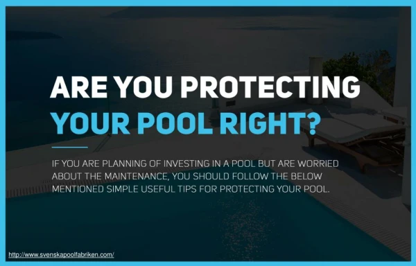 Ways to Protect Your Pool