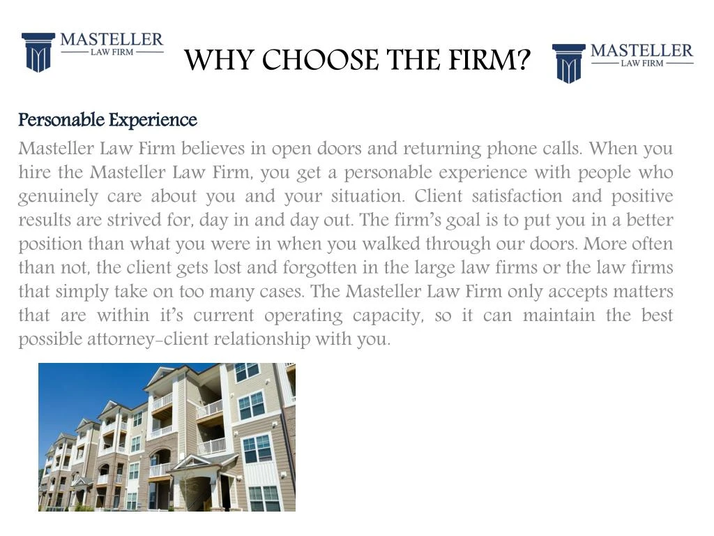 why choose the firm
