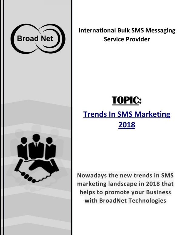 Trends In SMS Marketing 2018