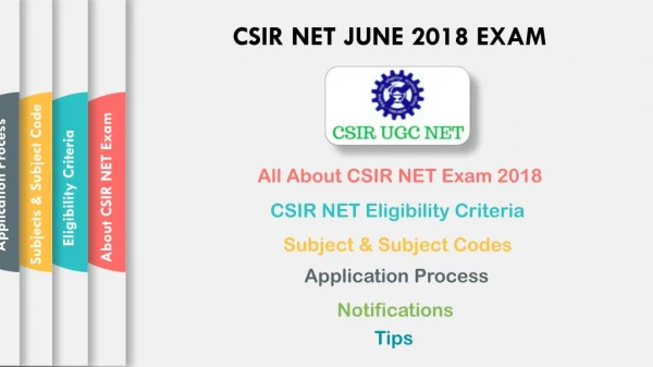 CSIR NET June 2018 Exam - Notifications, Syllabus, Preparation Tips