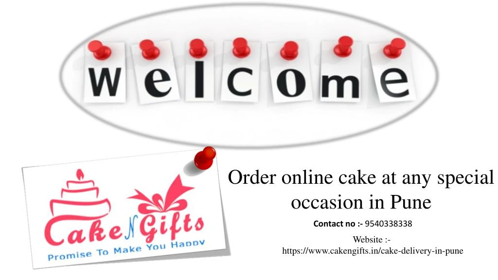 order online cake at any special occasion in pune