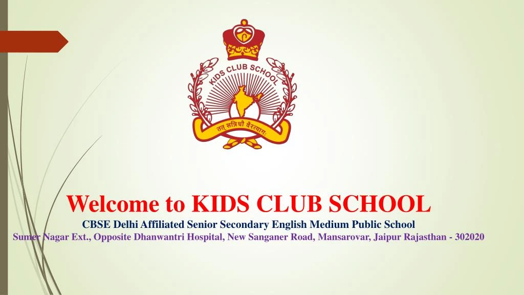 welcome to kids club school cbse delhi affiliated