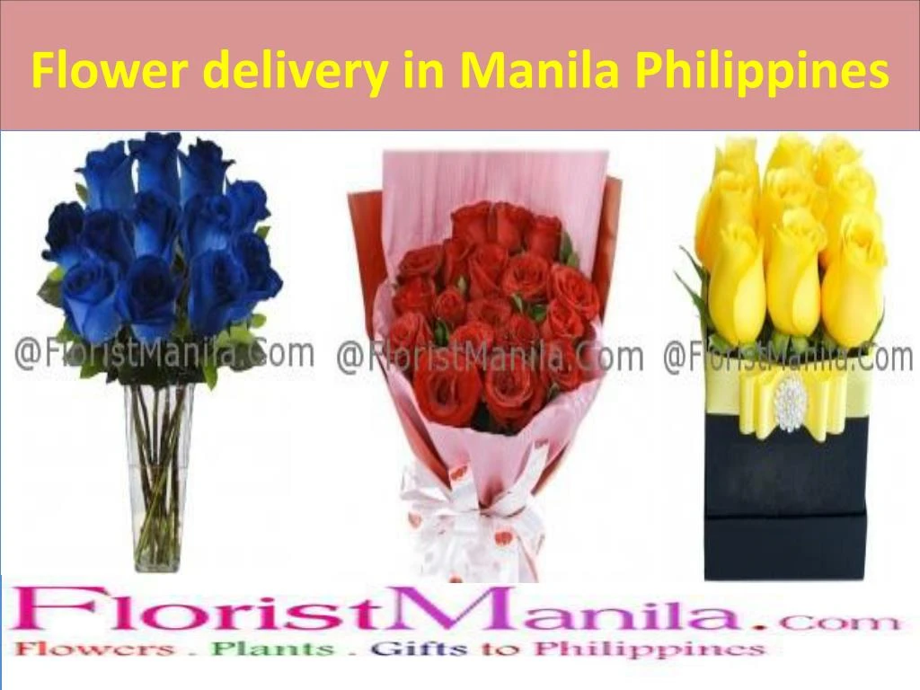 flower delivery in manila philippines