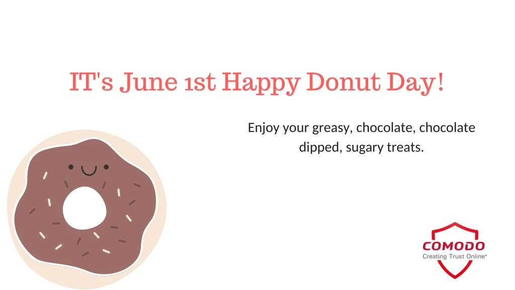 it s june 1st happy donut day