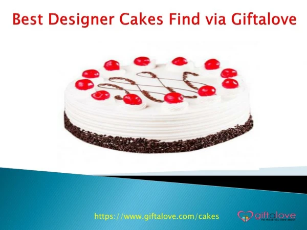 Best Designer Cakes Find via Giftalove
